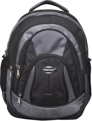 

Spyki 15 inch Laptop Backpack(Grey), Black
