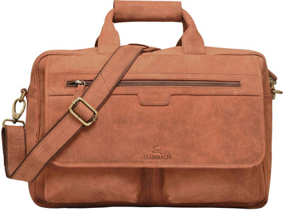 

Leaderachi 15 inch Laptop Messenger Bag(Brown)