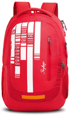 

Skybags 17 inch Laptop Backpack(Multicolor), Red