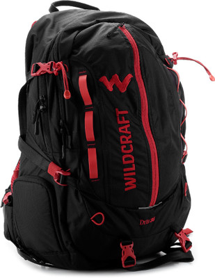 

Wildcraft 14 inch Laptop Backpack(Red, Black)