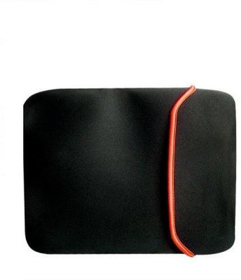 

TechGear 17 inch Sleeve/Slip Case(Black), Black;orange