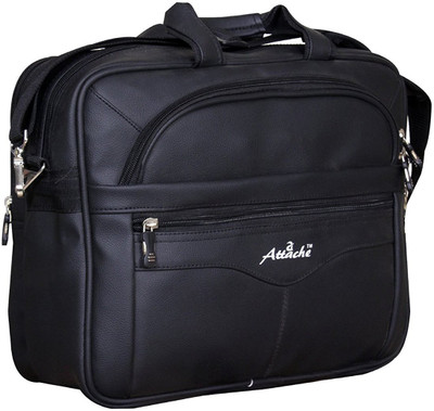 

Attache 15.6 inch Laptop Messenger Bag(Black), Black02