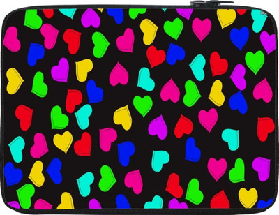 

Snoogg 13 inch Expandable Sleeve/Slip Case(Multicolor)