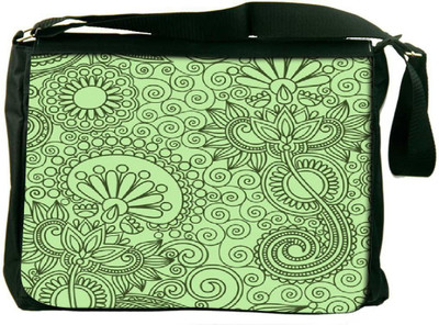 

Snoogg 15 inch Laptop Messenger Bag(Multicolor)