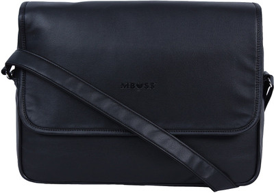 

Mboss 15.6 inch Laptop Messenger Bag(Black)