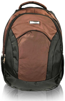 

BRS 15.6 inch Laptop Backpack(Black, Brown), Black-01;brown
