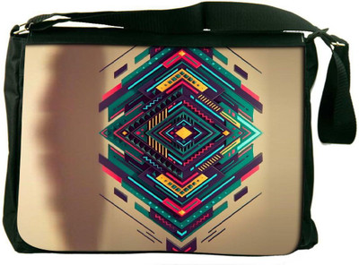 

Snoogg 15 inch Laptop Messenger Bag(Multicolor)