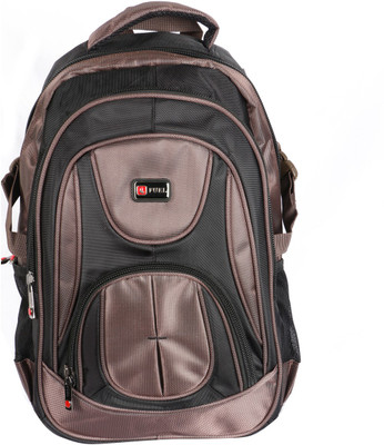

Moladz 16 inch Laptop Backpack(Black, Brown)