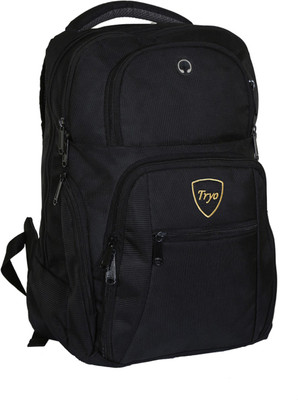 Tryo 15 inch Laptop Backpack(Black)