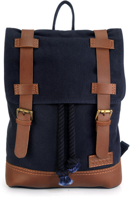 

Phive Rivers Leather Backpack-PR1147 20 L Backpack(Blue), Multicolor