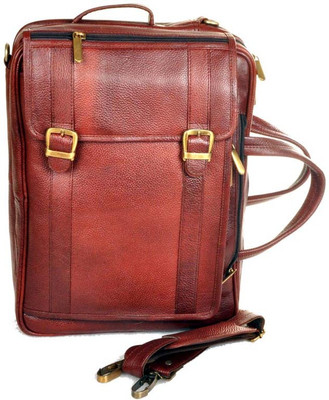 

Encanto 15 inch Laptop Messenger Bag(Brown), Brown-02