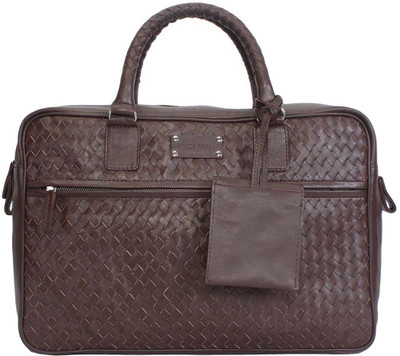 

Brune 15 inch Laptop Messenger Bag(Brown), Dark brown