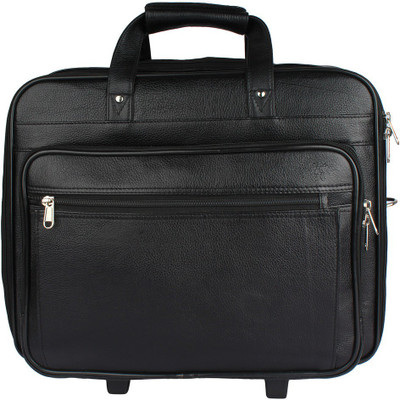 

Mex 16 inch Trolley Laptop Strolley Bag(Black)