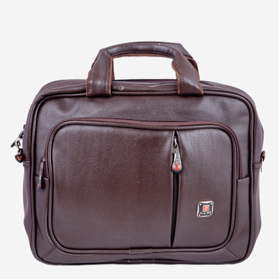 

Pulse 10 inch Laptop Messenger Bag(Brown)