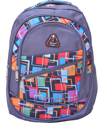 

Raj 15.6 inch Laptop Backpack(Multicolor), Gray