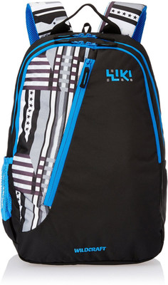 

Wiki Moto 2 Black Waterproof School Bag(Black, 30 L)