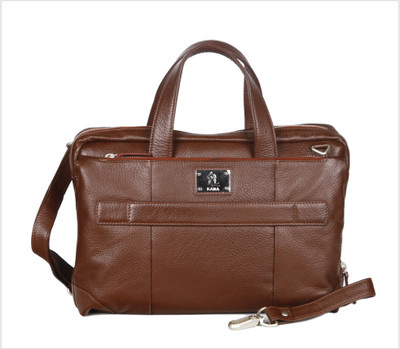 

Kara 10 inch Expandable Laptop Messenger Bag(Brown), Tan