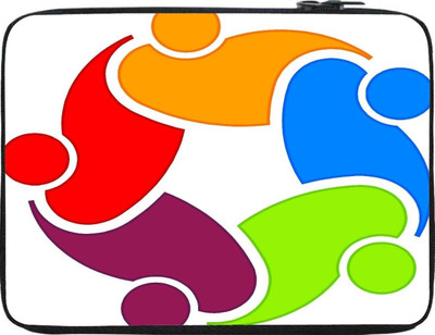 

Snoogg 10 inch Expandable Sleeve/Slip Case(Multicolor)