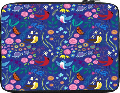 

Snoogg 15 inch Expandable Sleeve/Slip Case(Multicolor)