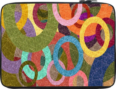 

Snoogg 13 inch Expandable Sleeve/Slip Case(Multicolor)