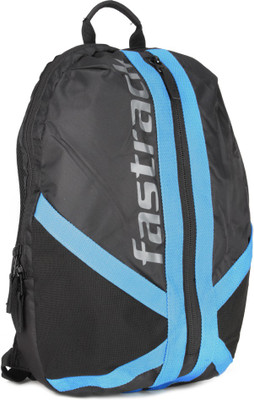 

Fastrack 14 inch Laptop Backpack(Black, Blue)