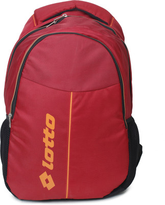 

Lotto 15 inch Laptop Backpack(Maroon), Marn-011
