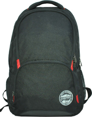 

Gear 16 inch Laptop Backpack(Black), Black - black - red