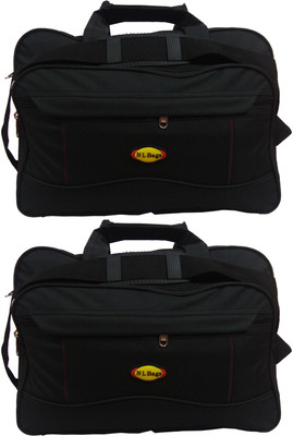 Nl Bags 15 inch Laptop Messenger Bag(Black)