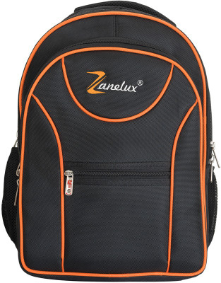 

Zanelux 15 inch Laptop Backpack(Black), Black_orng