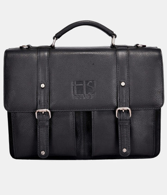 

Hidestitch 14 inch Laptop Messenger Bag(Black), Black-04