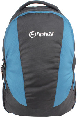 

Fyntake 16 inch Expandable Laptop Backpack(Black), Blue & white