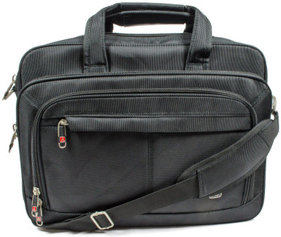 

Promobid Alisan 15 inch Laptop Messenger Bag(Black), Black a213