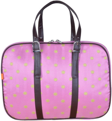 

Maba 10 inch Laptop Tote Bag(Multicolor), Pink