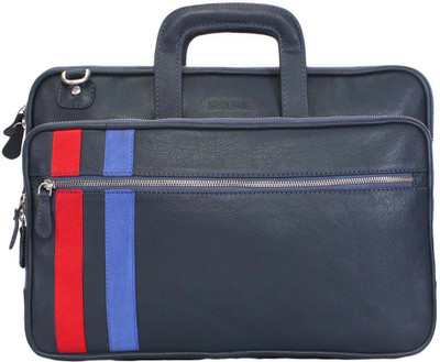 

Brune 15 inch Laptop Messenger Bag(Blue), Navy blue