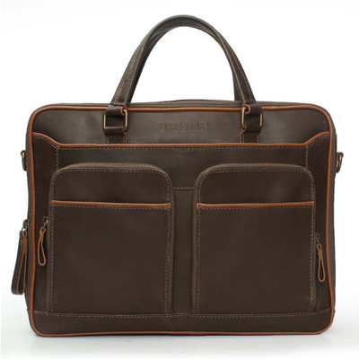 

Brune 15 inch Laptop Messenger Bag(Brown)