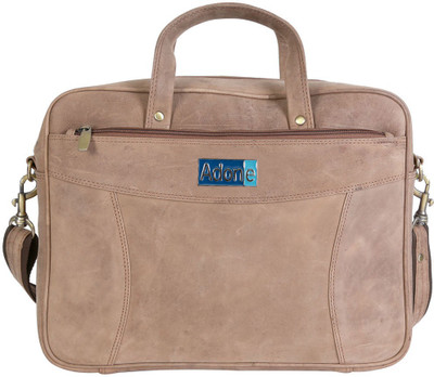 

Adone 15 inch Laptop Messenger Bag(Tan)