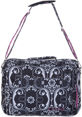 

Jujube 17 inch Laptop Messenger Bag(Black, Pink)