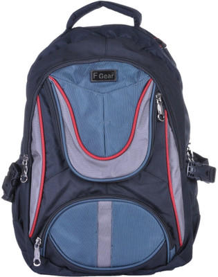 

F Gear 15.6 inch Laptop Backpack(Black, Blue), Black-01;blue