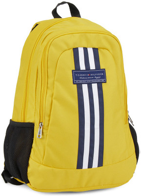 Tommy Hilfiger 17 inch Laptop Backpack(Yellow, Blue)
