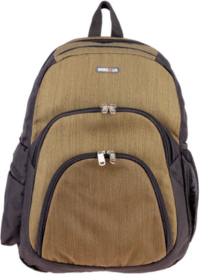 

Bags R Us 15 inch Laptop Backpack(Brown, Black), Olive