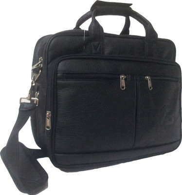 

Apnav 15 inch Expandable Laptop Messenger Bag(Black), Black 27