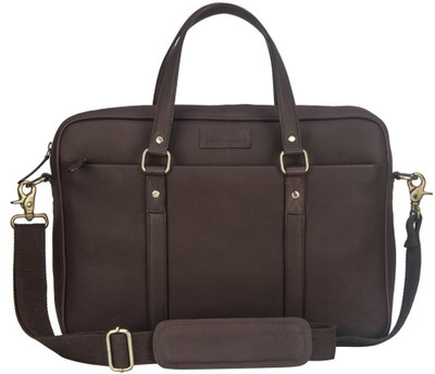 

Justanned 15 inch Expandable Laptop Messenger Bag(Black), Black-02