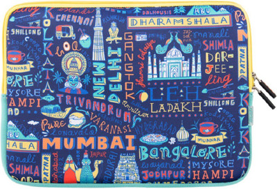 

Chumbak 11 inch Sleeve/Slip Case(Multicolor), Blue