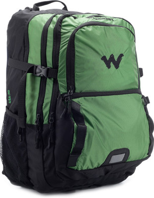 

Wildcraft 14 inch Laptop Backpack(Black, Green), Lime