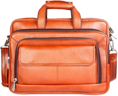 

Shopperhuts 16 inch Laptop Messenger Bag(Tan)