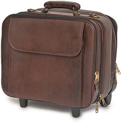 

WestHide 15 inch Trolley Laptop Strolley Bag(Brown)