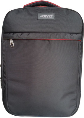 

Spyki 15 inch Laptop Backpack(Black, Red)
