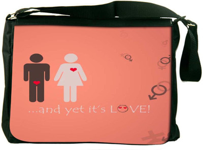 

Snoogg 15 inch Laptop Messenger Bag(Multicolor)