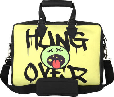 

The Backbencher 14 inch Laptop Messenger Bag(Black)