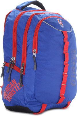 

American Tourister 14 inch Laptop Backpack(Blue, Red)